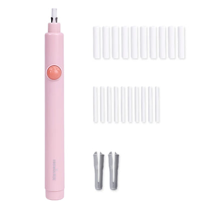 Gommes à crayon électriques rechargeables, avec 20 recharges de gomme,