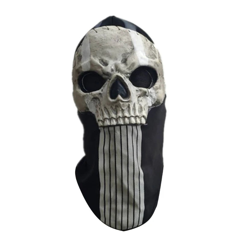 Masque crâne d'Halloween, fantôme d'horreur, décoration fête nouvel an, vacances