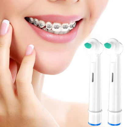 Têtes de brosse à dents interdentaires compatibles avec la brosse à dents électrique Oral B