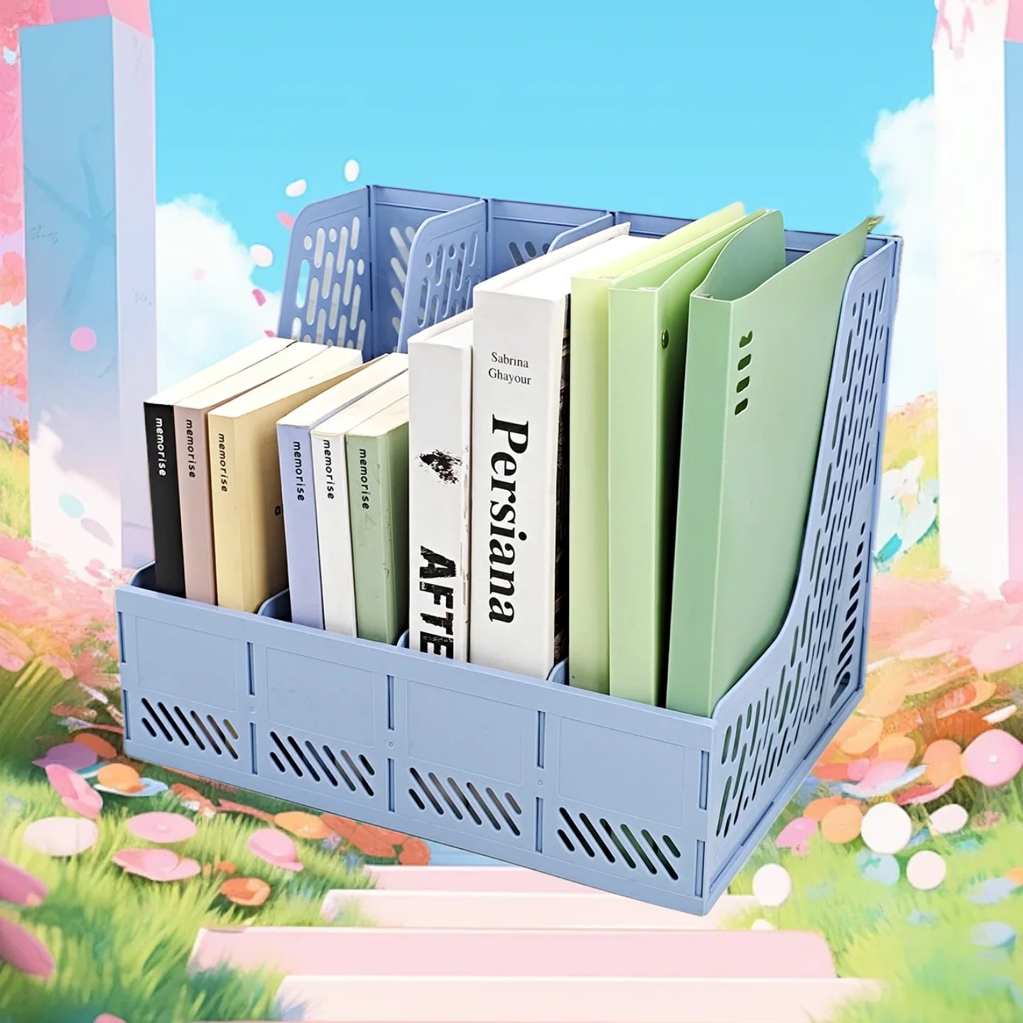 boîte de rangement serre-livres