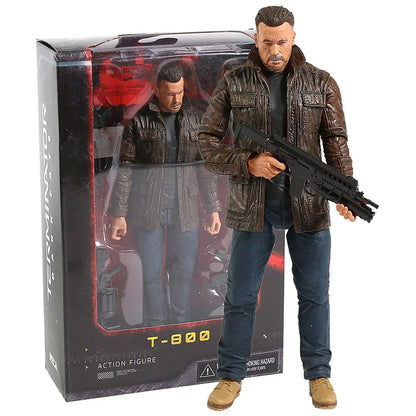 NECA Terminator 2: jour du jugement T-800 Arnold Schwarzenegger figurine en PVC modèle à collectionner jouet 7 "18 cm