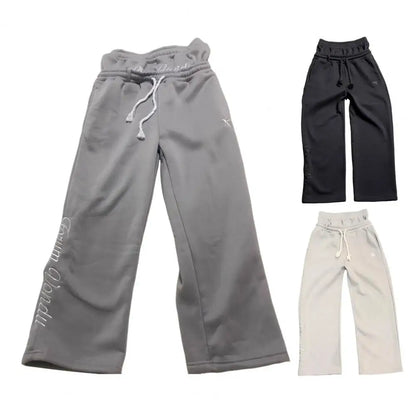 Pantalon décontracté pour hommes, taille élastique, cordon de serrage réglable, Long, avec poches, faux deux pièces, imprimé étoiles, pantalon de loisirs