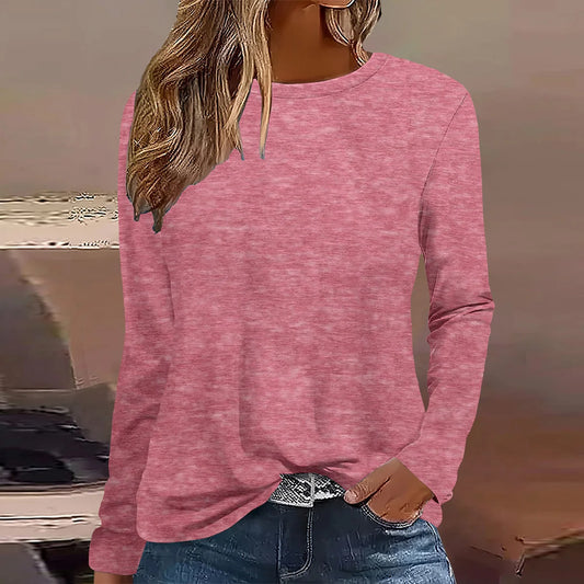 T-shirt imprimé à manches longues pour femmes, nouvelle mode d'été 2025,