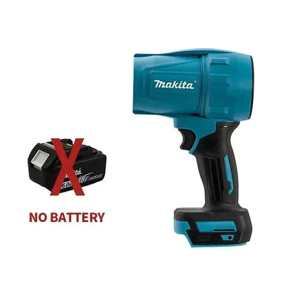 Pour Makita 18V ventilateur violent 30000 tr/min Turbo Jet ventilateur électrique plumeau d'air vitesse du vent Turbo Rechargeable avec nettoyage de voiture léger