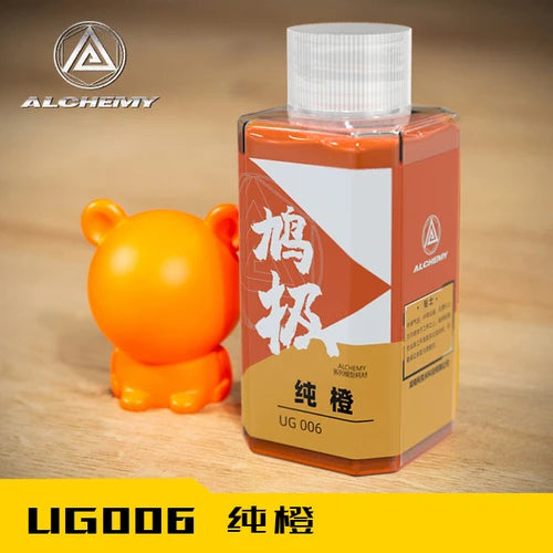 Paint Gunpla-Pigment de document plastique, sans dilution, pulvérisation, coloration, outils de modèle, prémélange huileux, série UG, 100ml