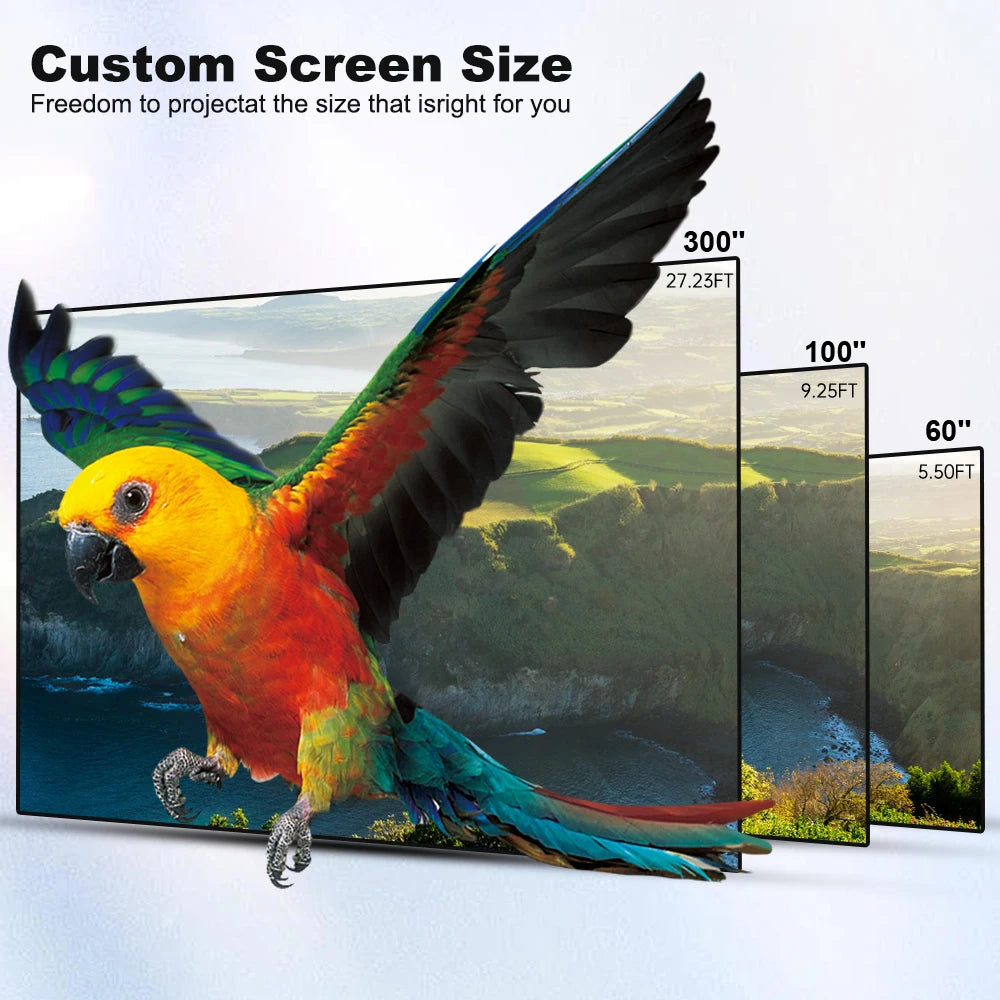 DESS projecteur Full HD 4K 1080P 2500NASI double bande Wifi 6 BT5.2 projecteur Portable bureau maison Android cinéma projecteur intelligent 3D