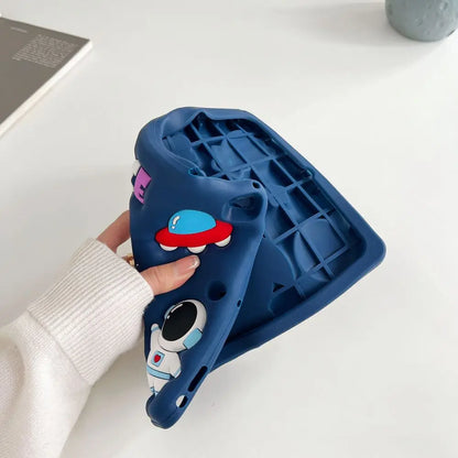 Étui pour enfants avec support de fusée télescopique