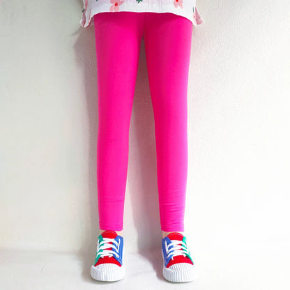 Leggings doux pour filles, pantalons pour enfants, imprimé de fleurs, slim, élastique, crayon