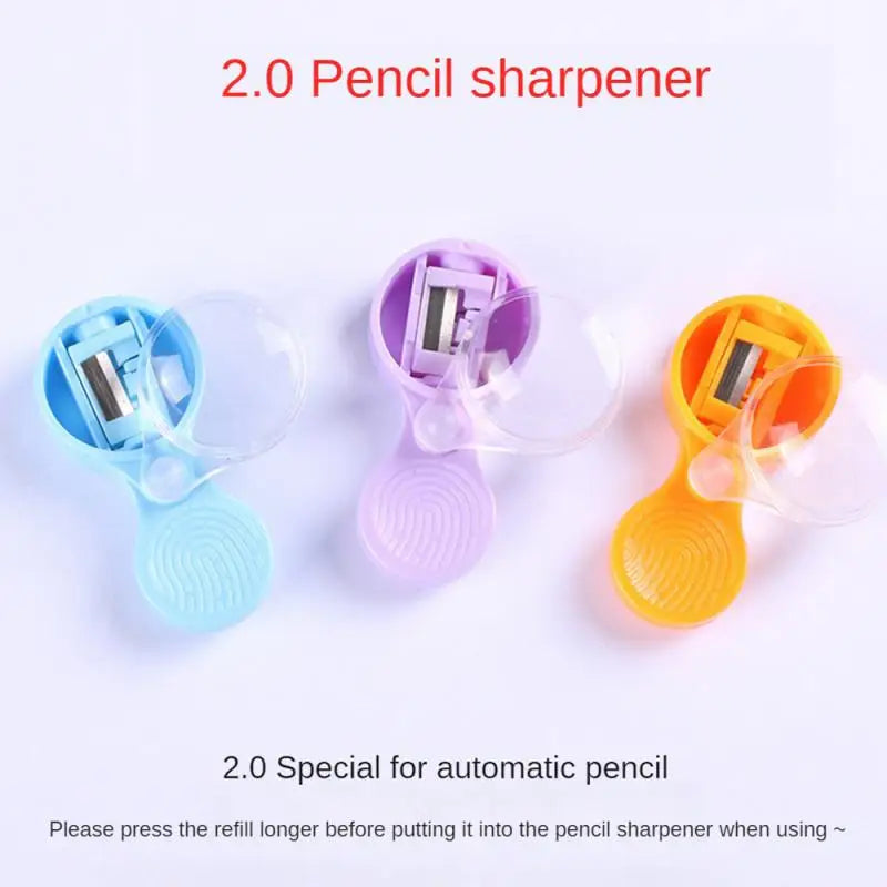 Mini taille-crayon Portable de 2mm, avec loupe,