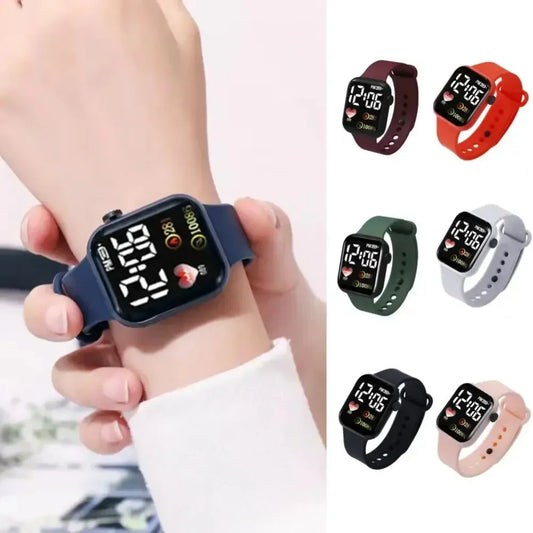 montres de sport LED Montre intelligente pour hommes femmes