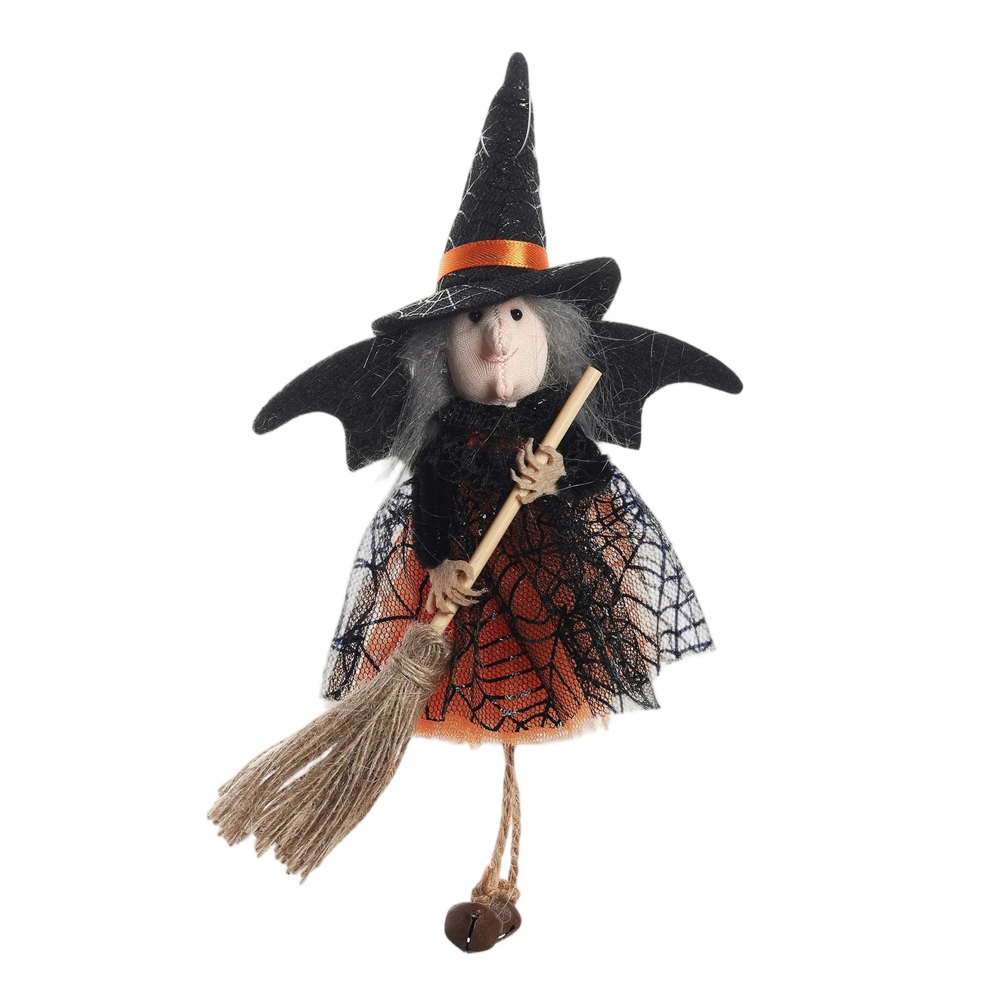 Décorations de fantômes suspendues uniques pour Halloween en plein air, accessoires de maison hantée, porte d'entrée effrayante, fournitures d'ornement de poupée suspendue