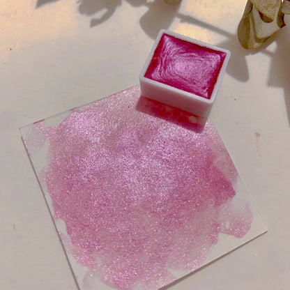 Ensemble de pigments d'interconnexion nacrés monochromes, fournitures d'art et de peinture, peinture à ongles, pigment décoratif solide, 2ml, 36 documents