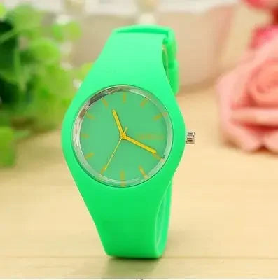 montres Ultra-mince mode bracelet en Silicone