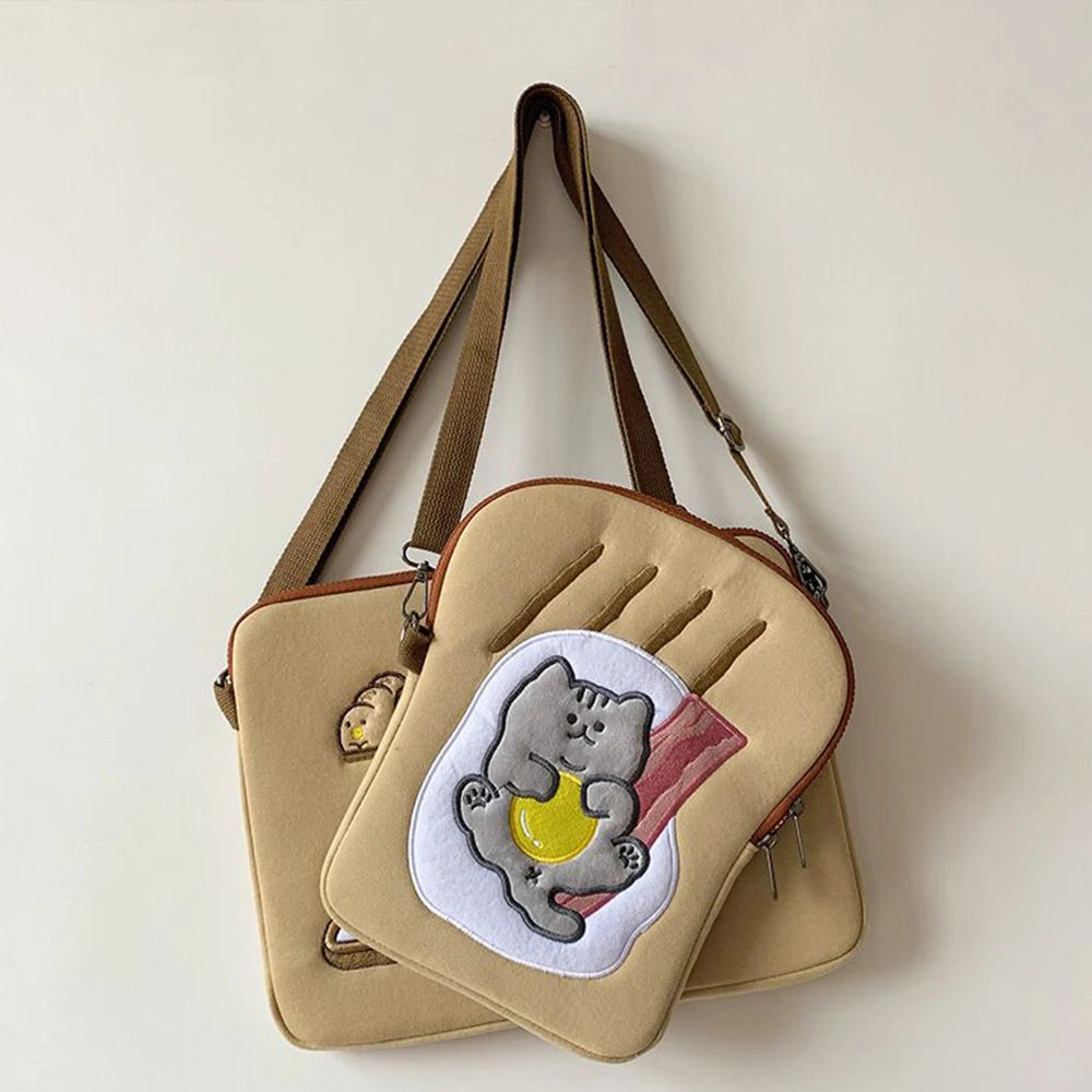 Sac pour tablette d'ordinateur portable pour Macbook Air 13 Pro 13.3 14 pouces, pochette de doublure pour iPad Pro 10.5 11 10.2 Air 4 5 10.9, sac à bandoulière