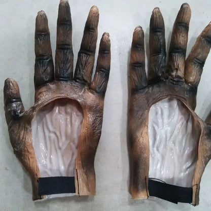 Gants de loup-garou d'halloween, Costume de Cosplay de fête de griffe de loup d'horreur de Festival fantôme