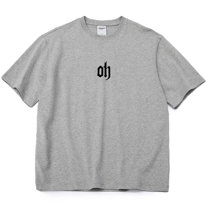 Hirsionsan-Économie en coton doux pour femmes, Économie basiques à manches courtes, Économie décontractés pour femmes, Lettre graphique chic, Pull simple, Été