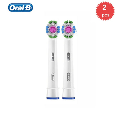 Têtes de brosse à dents de rechange Oral B EB18, 3D White Tooth, livres avancés et blanchiment, têtes de brosse à dents électriques, buses pour tous les jours