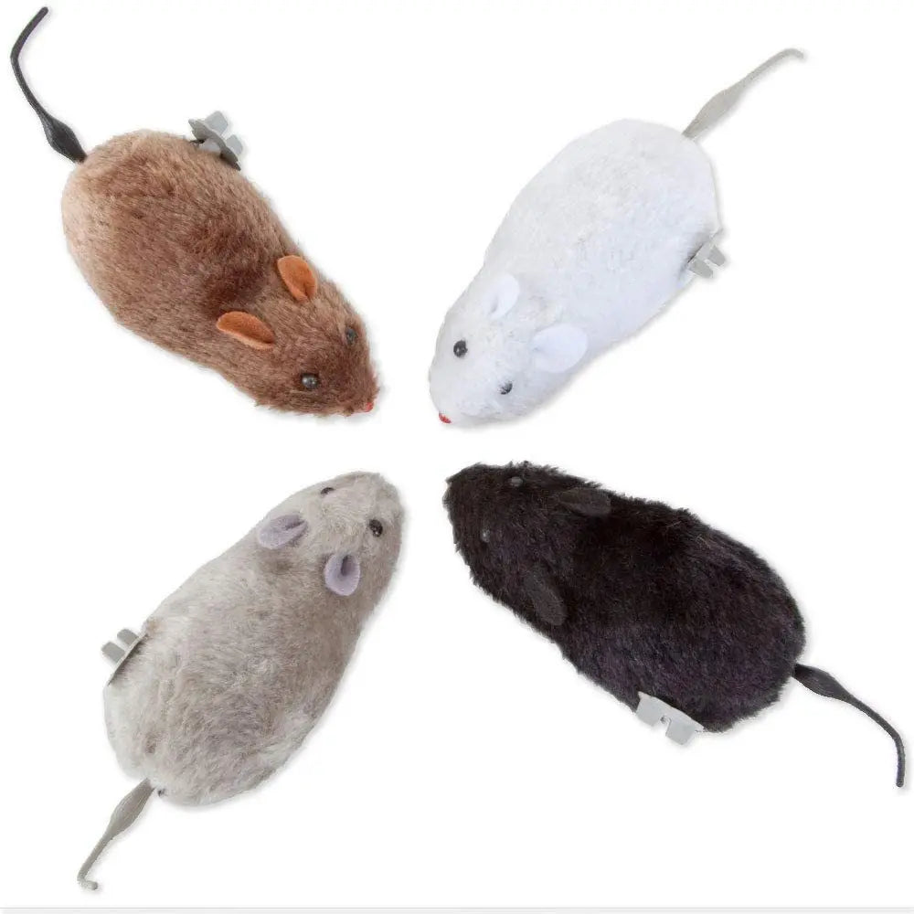 Souris en peluche réaliste et amusante, jouet pour chats