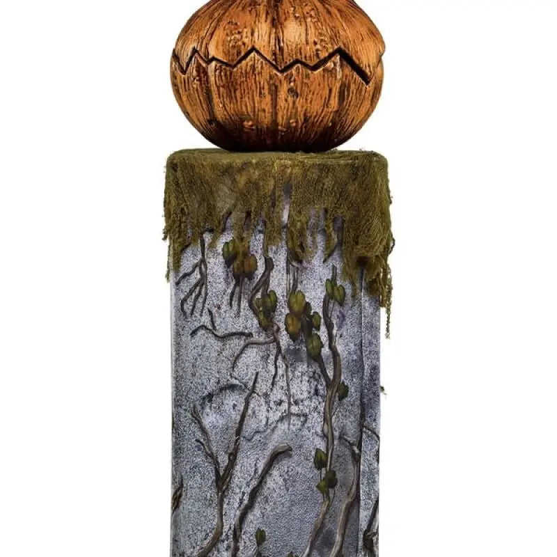 HALLOWEEN-Lanterne à Citrouille TING IC PUMPKIN, Éclairage Fantôme Clignotant, Décor de Parc et Jardin d'Halloween