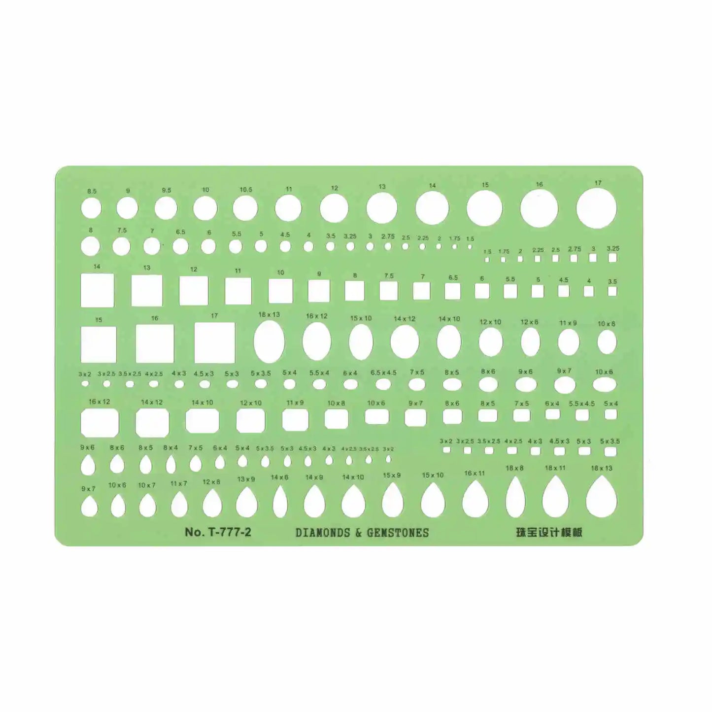 Kit de règle pochoirs