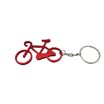 Porte-clés de vélo en métal, couleurs mélangées, ouvre-bouteille de vin et de bière, outil de bar, porte-clés EquiBike, 120 pièces