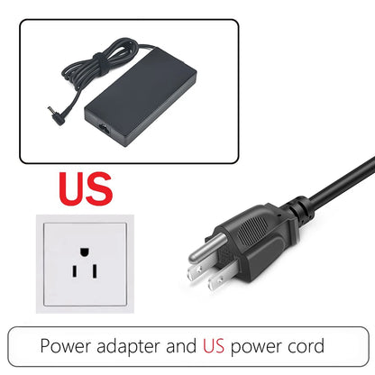 A18-150P1A ADP200075M Chargeur pour ordinateur portable 20V 7.5A 150W 4.5x3.0mm Adaptateur secteur PowerFor Bali X571 X751G X571LI X571LH VX60G T9750 UX535