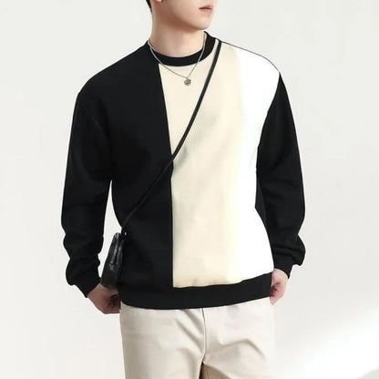 Pull surdimensionné à col rond pour hommes, mode de loisirs, vitalité, réduction de l'âge, nouveaux abonnés, printemps et automne 2024