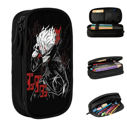 Dandadan Okarun-Trousse à Crayons Rétro Anime, Boîte à Stylos Créative, Sacs à Crayons pour Enfants, Grand Rangement, Fournitures Scolaires, Trousse Cosmétique