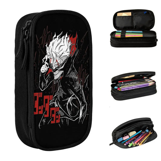 Dandadan Okarun-Trousse à Crayons Rétro Anime, Boîte à Stylos Créative, Sacs à Crayons pour Enfants, Grand Rangement, Fournitures Scolaires, Trousse Cosmétique