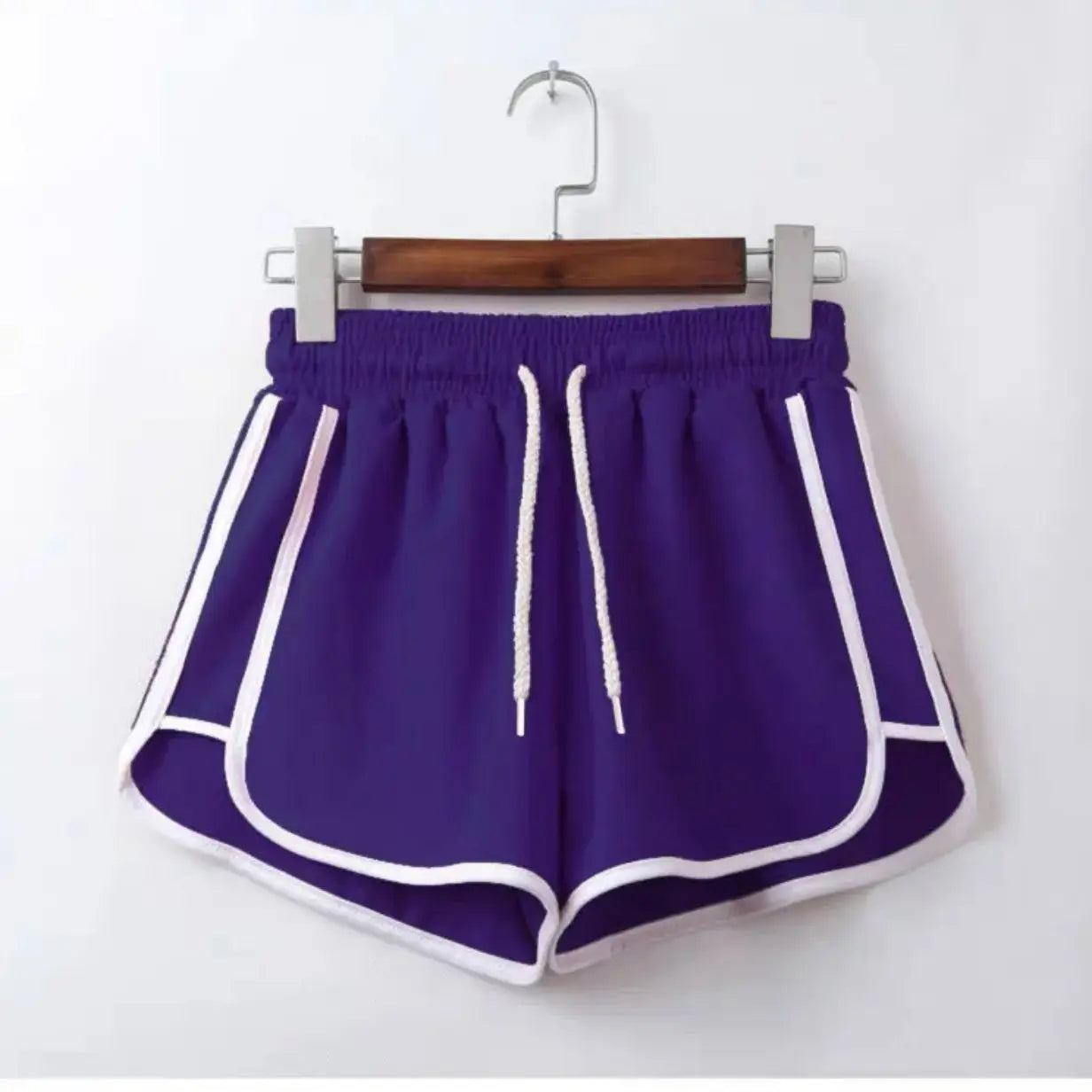 Short de yoga pour femmes, vêtements d'extérieur d'été, taille moyenne, pantalon droit ample, élégant, fin, respirant, jambes larges, pantalon court de gymnastique