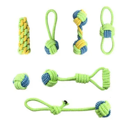 SHENGMEIYU - Jouets pour chiens corde en coton