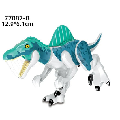 Mini bloc de construction jouet dinosaure jurassique Puzzle Animal tyrannosaure Rex ptérosaure bloc de construction jouet cadeau pour enfants