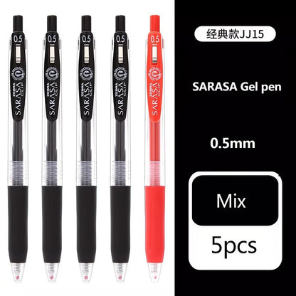 Stylos à encre Gel couleur zèbre JJ15  haute capacité rechargeable