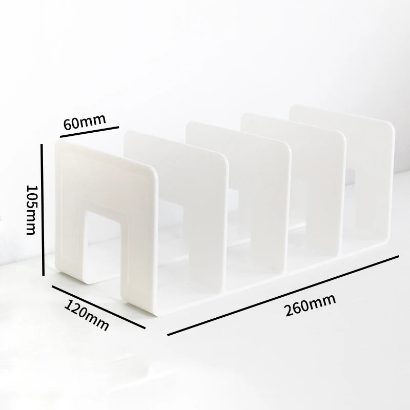 Serre-livres multi-usages à 4 grilles,