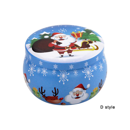 Boîte à bonbons de noël, bonbons au chocolat, pots de bougies d'aromathérapie, ornements DIY, cadeaux de noël pour enfants, décoration du nouvel an 2023