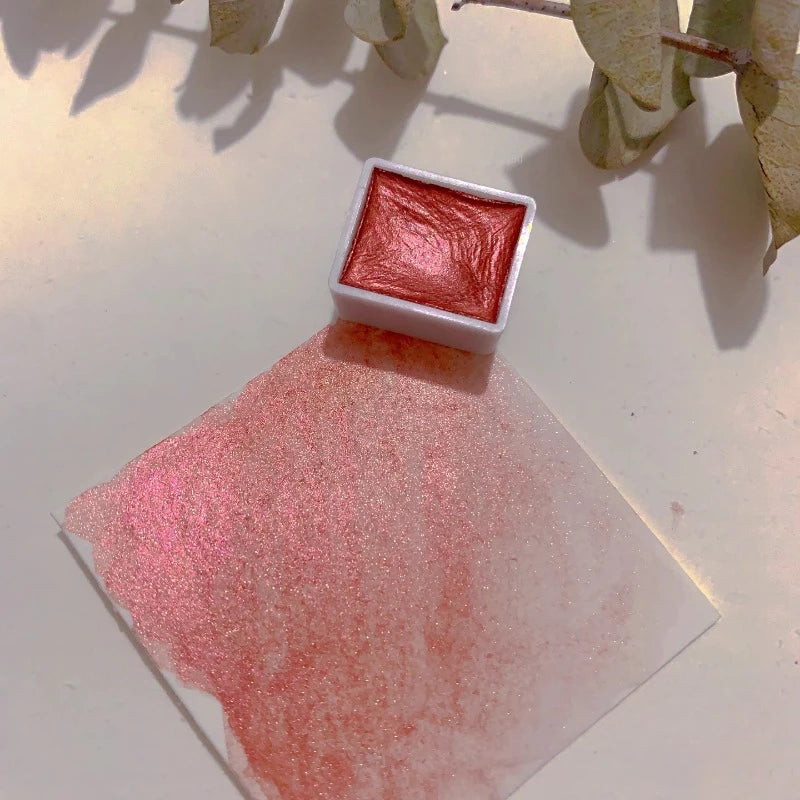 Ensemble de pigments d'interconnexion nacrés monochromes, fournitures d'art et de peinture, peinture à ongles, pigment décoratif solide, 2ml, 36 documents