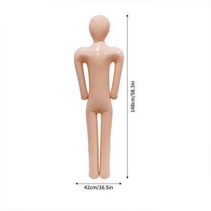 Accessoires d'horreur d'halloween, Mannequin gonflable pour hommes, décorations de fête DIY pour maisons hantées et accessoires de tournage de films d'horreur