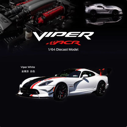 Hone – modèle de voiture de Simulation en alliage moulé sous pression, échelle 1:64, Viper MK3 ACR, classiques, Souvenir pour adultes, cadeau, loisirs et jouets