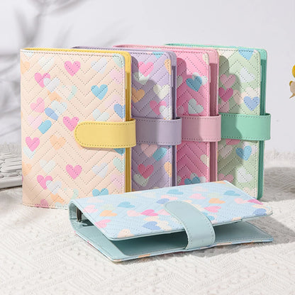 Classeur en cuir PU A6,