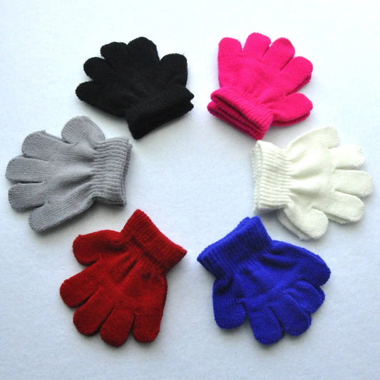 Gants Chauds d'Hiver en Acrylique pour Bébé Fille et Garçon de 1 à 3 Ans