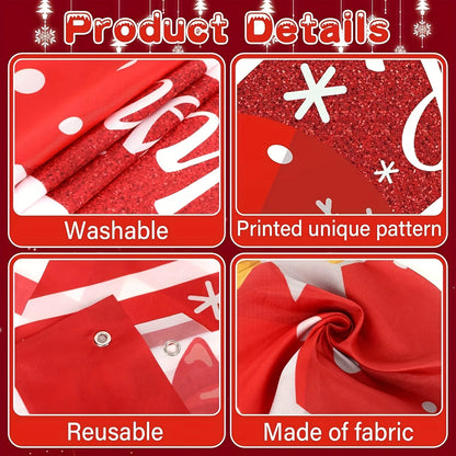 Bannière de porte suspendue de noël, décoration de joyeux noël pour la maison, boîte cadeau de festival, porte de noël, Navidad Notal Noel, nouvel an 2026