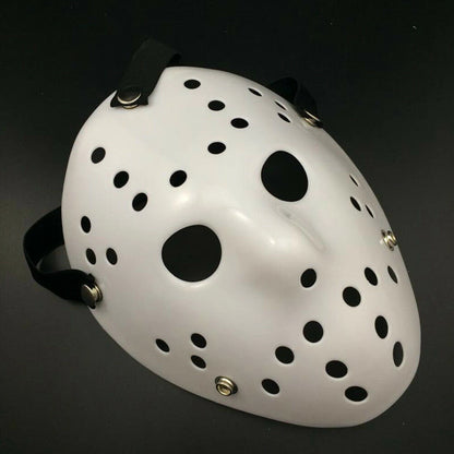 Masques de tête effrayants pour Halloween, costume de cosplay de fête, robe de paupières de hockey, décoration d'Halloween