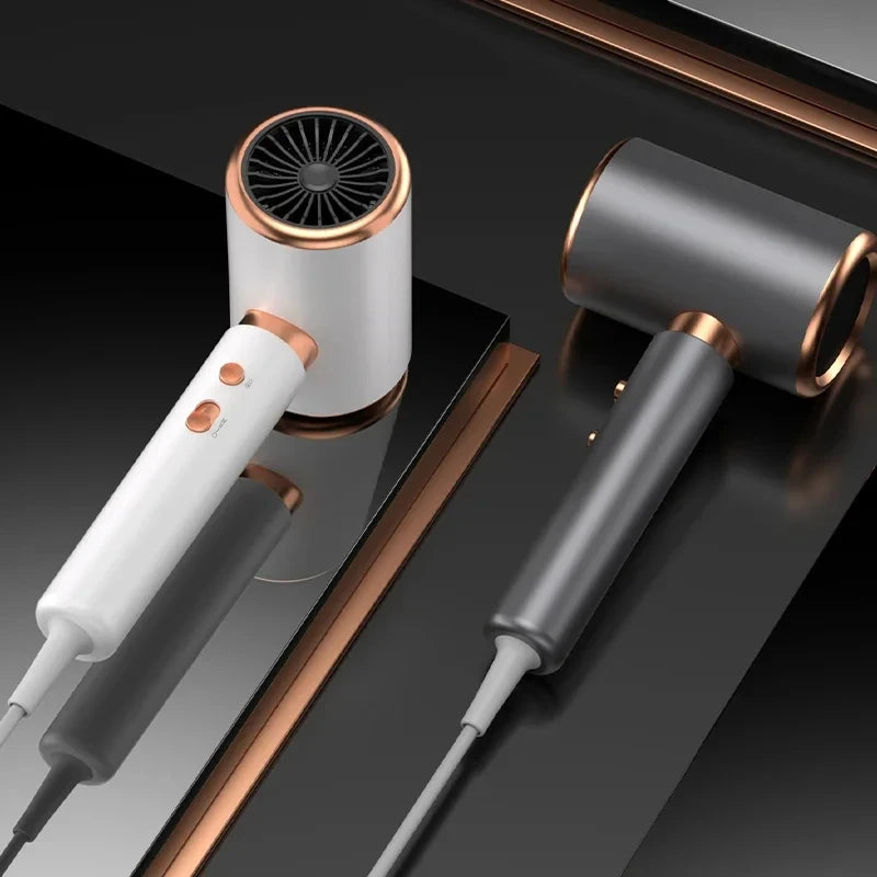 Sèche-cheveux de Salon 2000W, brosse professionnelle à Air chaud et froid, ionique négatif, forte puissance, 5ème vitesse, sèche-cheveux avec peigne