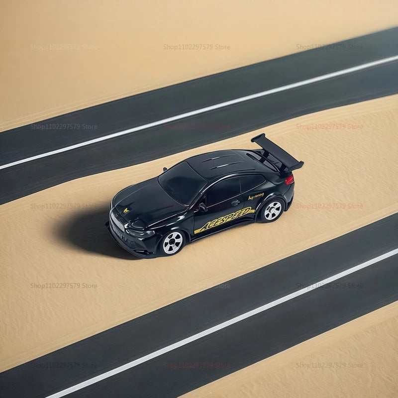 Mini voiture de course à dérive télécommandée 4WD, jouet de bureau tout-terrain à grande vitesse, cadeau pour garçons et enfants, 1/64