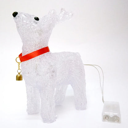 Bonhommes de neige du père noël, élan, ornement lumineux, décoration du jour de noël, éclairage de vacances, cadeaux pour enfants, cadeau du nouvel an, lumière Led de noël