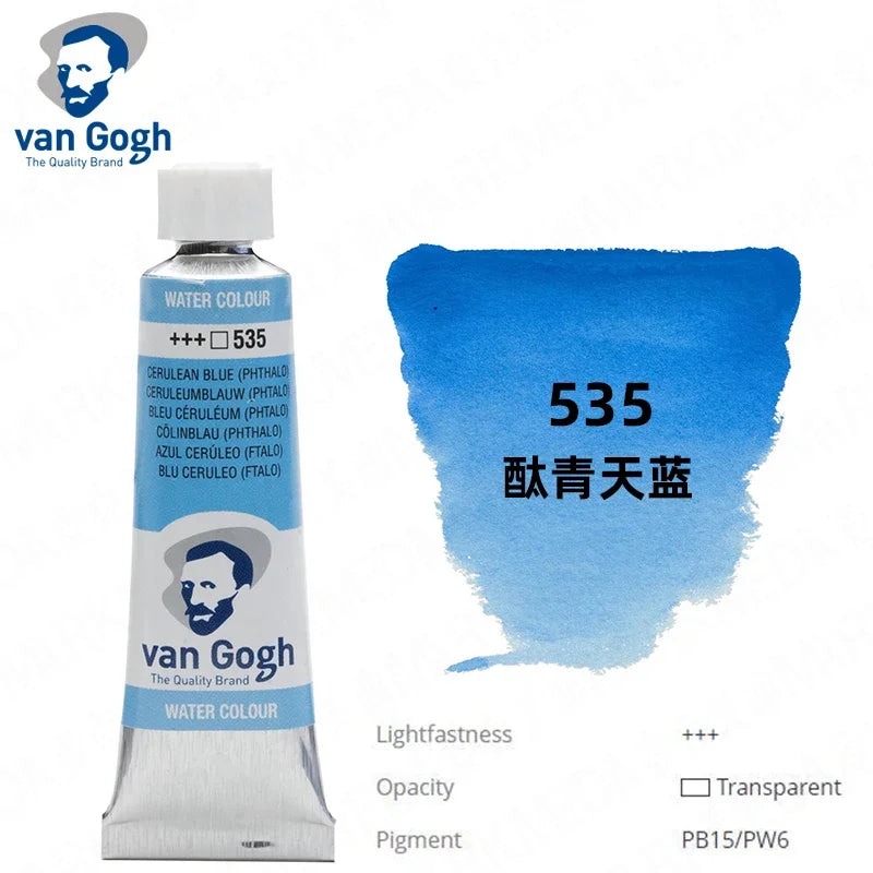 Talens Van Gogh – peinture aquarelle, Tube de 10ml,
