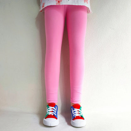 Leggings doux pour filles, pantalons pour enfants, imprimé de fleurs, slim, élastique, crayon