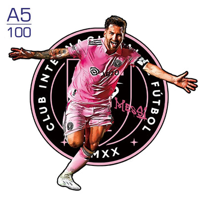 Puzzle étoile de Football Puzzle en bois étoiles de sport Puzzle pour enfants adultes éducatif fabuleux cadeau 300 pièces bricolage Puzzle jouets