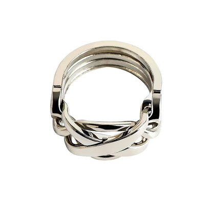 Classique IQ métal Puzzle casse Tete jouets éducatifs jeux ments pour adultes enfants nouveauté cadeaux Juegos De Inteligencia