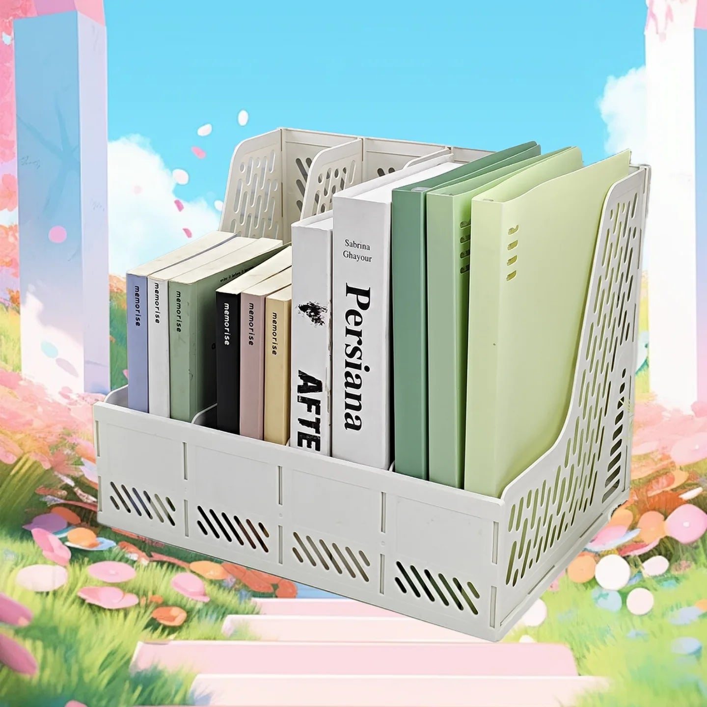 boîte de rangement serre-livres